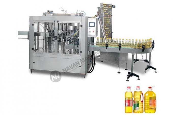 Máquina de rellenar embotelladoa fácil de alta velocidad del aceite de cocina del aceite de mesa de la operación de NAVAN